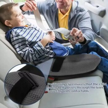 Inflatable Booster Car Seat Pvc Travel Inflatable Seat Cushion Booster Car Seat for Kids Lightweight Outdoor Accessories