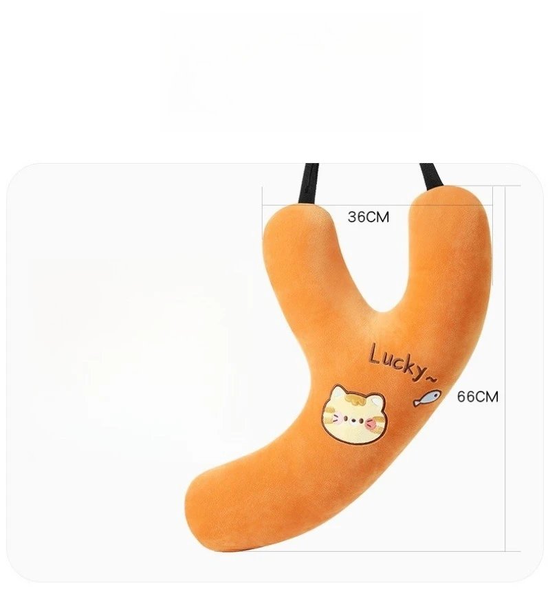 Long-distance Ride, Rear Car Sleeping Artifact, Children's Car Seat Belt, Neck Throw Pillow