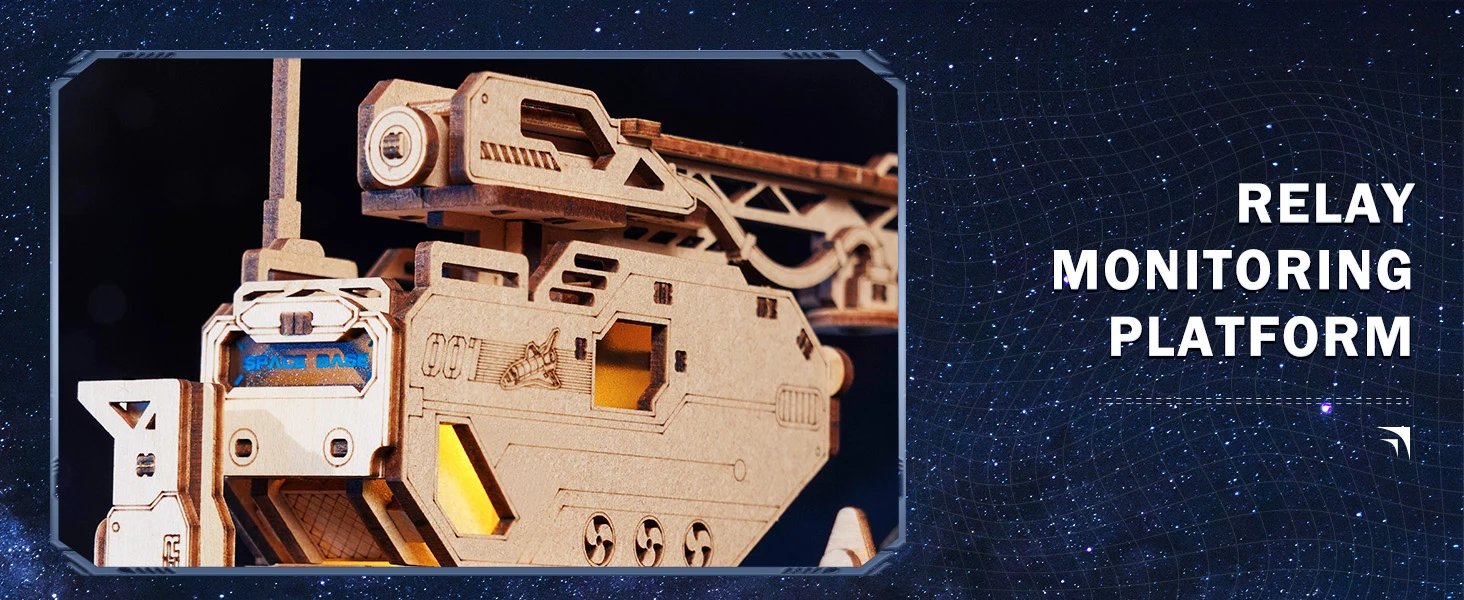 Robotime Rokr 3D Wooden Puzzle Space Shuttle Model Kits For Adults To Build STEM Toy Gift LKA02