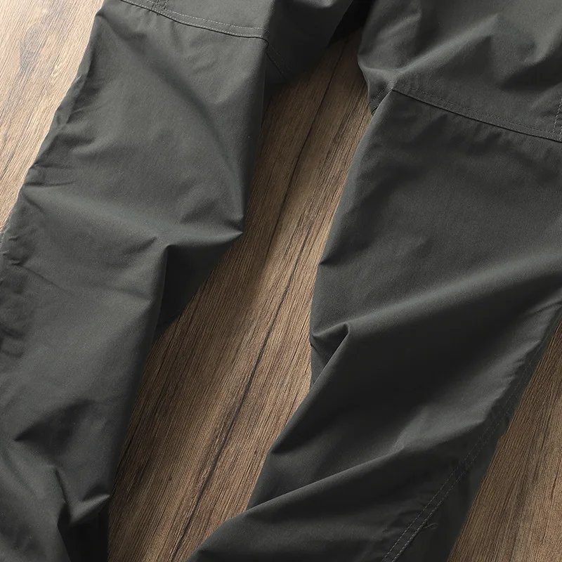 Outdoor Workwear Pants Men's Loose Fleece Lined Thick Soft  Hiking Pants Windproof Waterproof Polyester Fiber Straight Leg