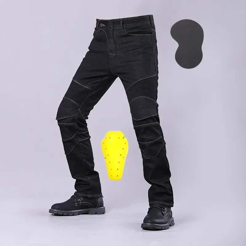 New Motorcycle Pants, Riding Jeans, Anti-fall, Classic Motorcycle Rider Pants, Racing Pants for All Seasons