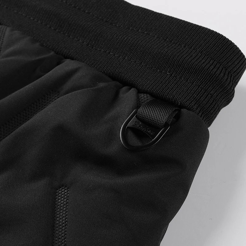 Winter Zip Pockets Thicken Fleece Sweatpants Men Jogger Black Down Sport Warm Pants Male Water Proof Thermal Trousers