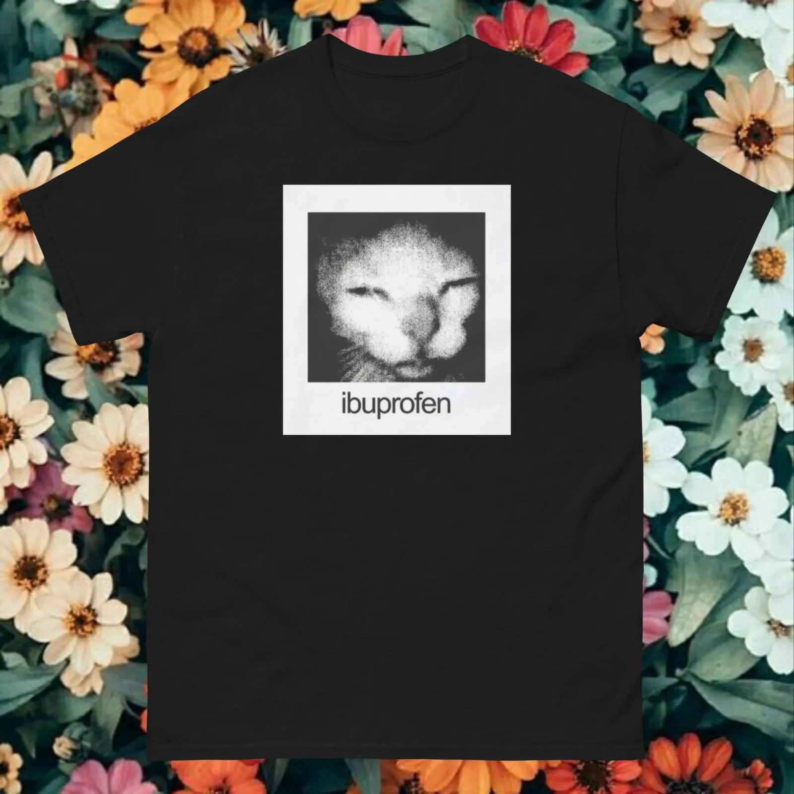 Vintage Funny Cat Meme Graphic T Shirt Men Women Humor Fashion T Shirts Oversized Cotton Casual Streetwear T-shirts