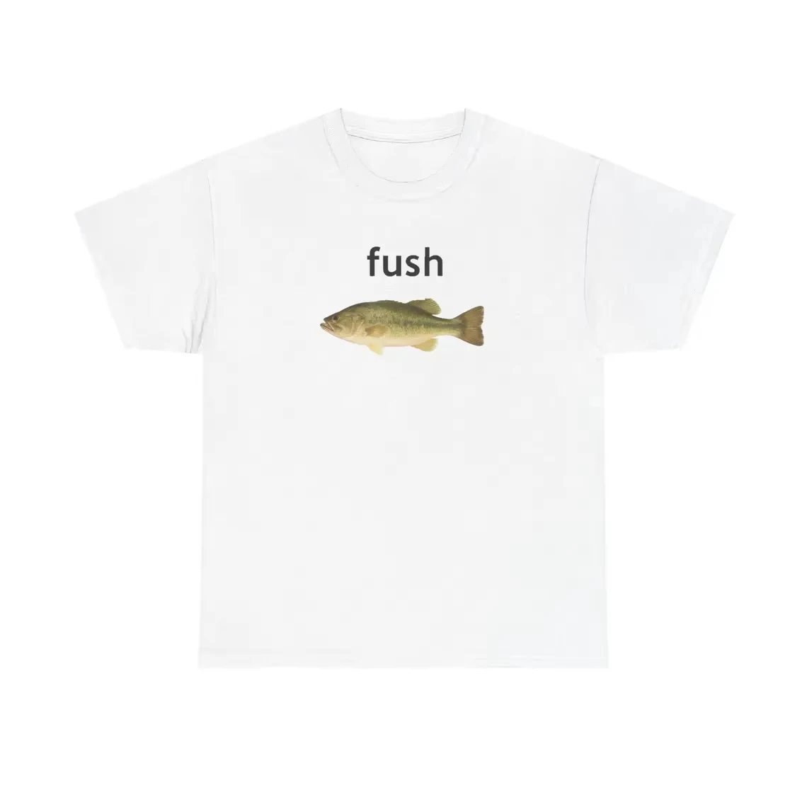 Men Clothing Unisex Fashion Funny Fish Meme T-Shirt Fih Calling Graphic Tee Retro Vintage Tee Soft Crew Neck Short Sleeve Shirt