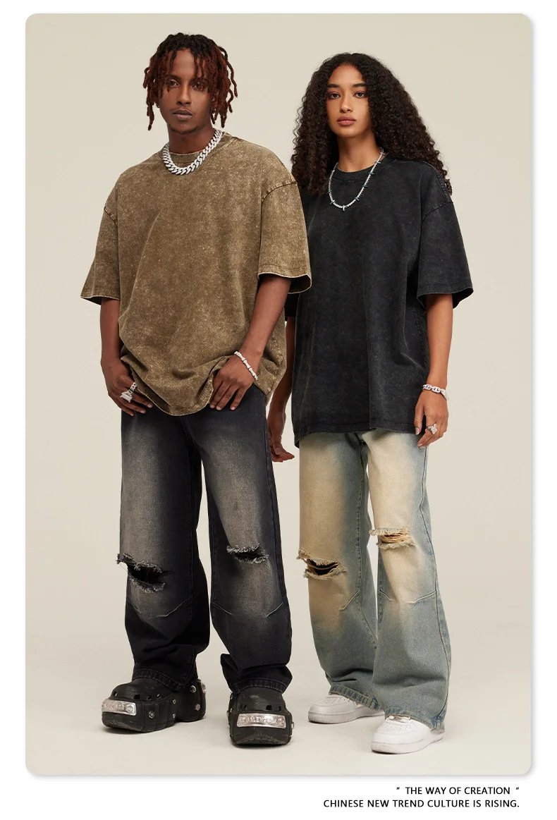 Anime Fullmetal Alchemist Acid Tshirt Men Printed Retro Harajuku Style Fashion Streetwear Performance Short Sleeve Top Unisex