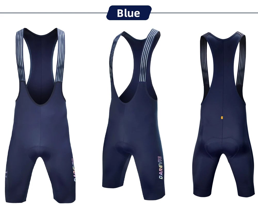 DAREVIE Cycling Bib Shorts Seamless 4.0 Italy ELASTIC-INTERFACE Pad Cycling Shorts Diamond Leg Gripper Men's Bretelelle Shorts