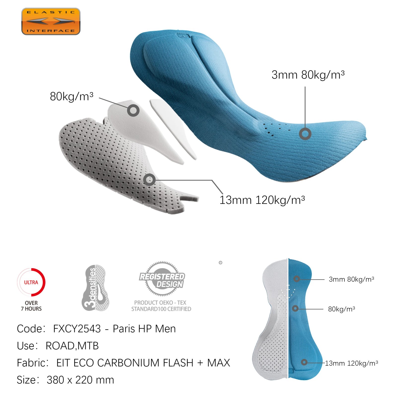 DAREVIE Cycling Bib Shorts Seamless 4.0 Italy ELASTIC-INTERFACE Pad Cycling Shorts Diamond Leg Gripper Men's Bretelelle Shorts