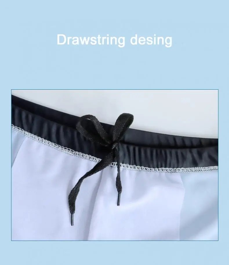 Plus Size Men Swimming Trunk Teenager Swimming Shorts Seaside Beachwear Spa Hot Spring Surfing Anti Embarrassment Swimwear Boxer