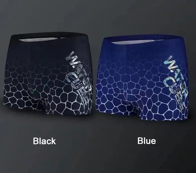 Plus Size Men Swimming Trunk Teenager Swimming Shorts Seaside Beachwear Spa Hot Spring Surfing Anti Embarrassment Swimwear Boxer