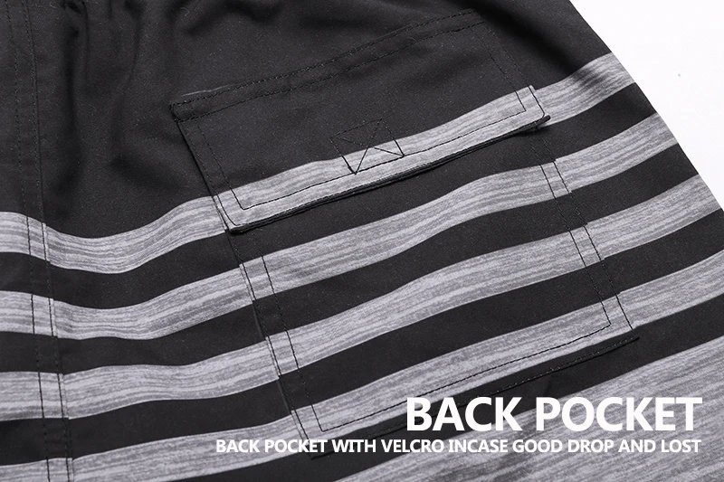 DATIFER Summer Men Beach Print Shorts Surfing Swimwear Fitness Workout Trunks Male Sportswear With Pockets Pants