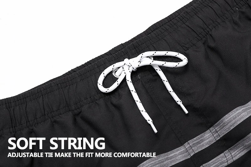 DATIFER Summer Men Beach Print Shorts Surfing Swimwear Fitness Workout Trunks Male Sportswear With Pockets Pants