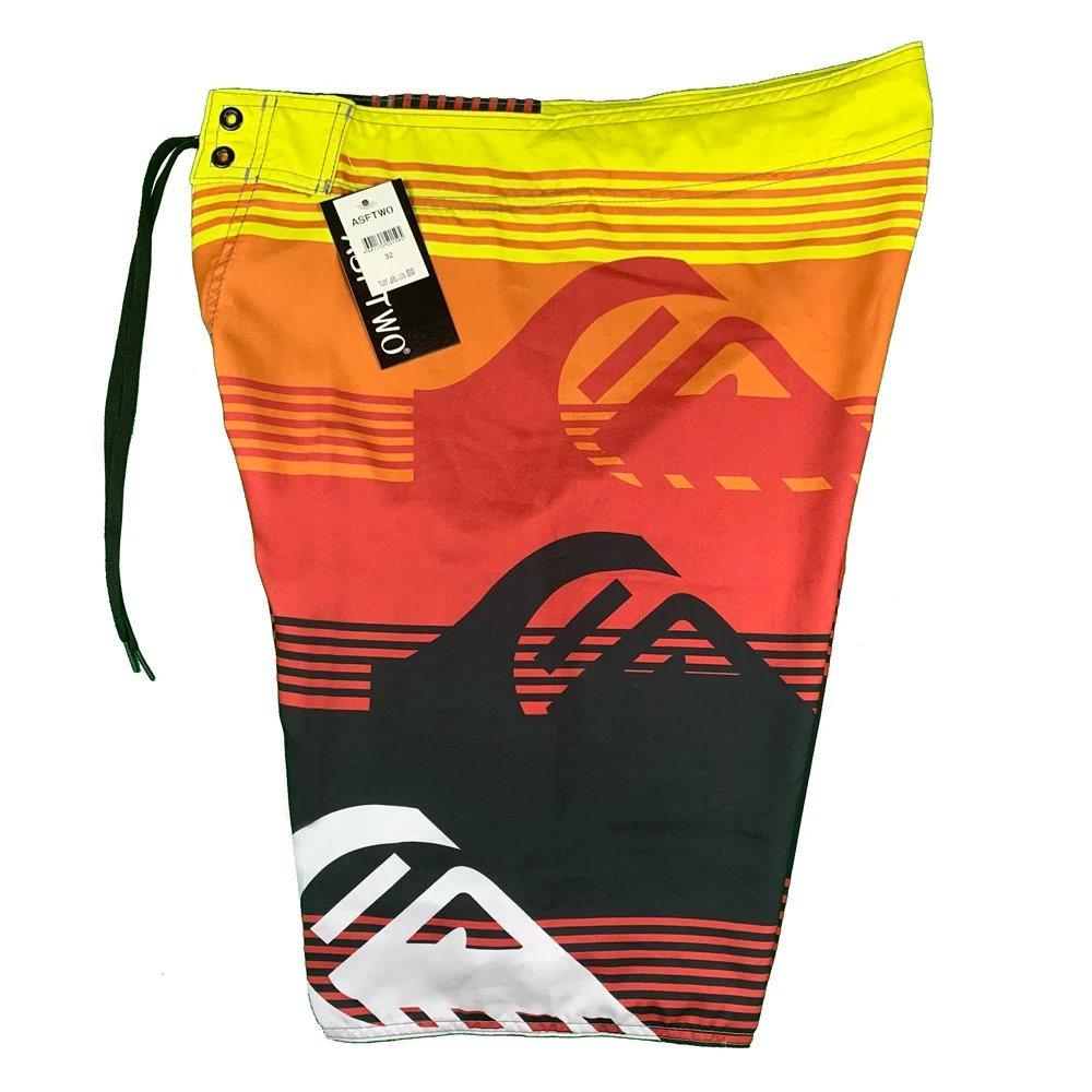 New Summer men's shorts casual breathable jogging fitness pants men loose printed board shorts surf beach pants swimming trunks