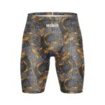 New Summer Men's Swim Jammer Short Training Swimsuit Japan Quick Drying Beach Swimming Trunks Swimwear Sports Tights Surf Shorts