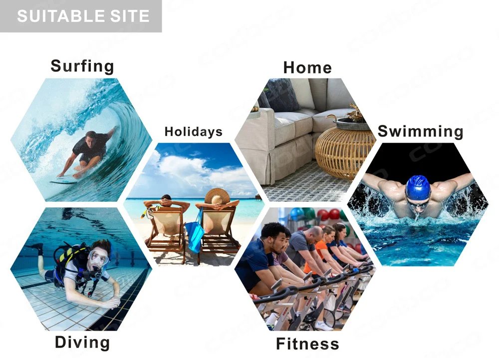 Men's Surf Suit Swimming T-shirts Rash Guards Swimsuit Beach UV Protection Diving Swimwear Long Sleeve Surfing Clothes Rashguard