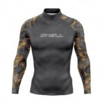 Men's Surf Suit Swimming T-shirts Rash Guards Swimsuit Beach UV Protection Diving Swimwear Long Sleeve Surfing Clothes Rashguard