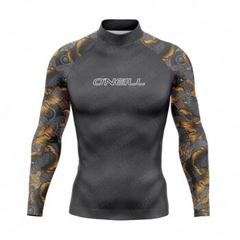 Men's Surf Suit Swimming T-shirts Rash Guards Swimsuit Beach UV Protection Diving Swimwear Long Sleeve Surfing Clothes Rashguard
