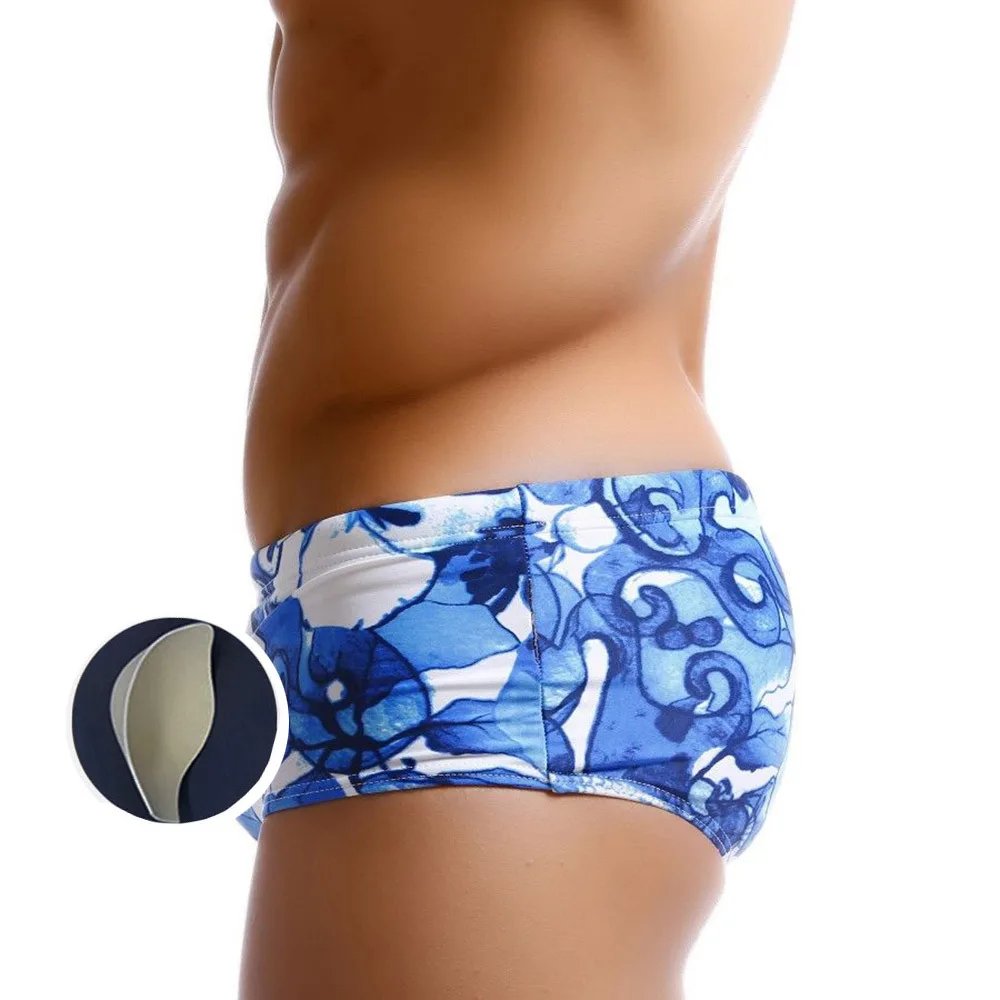 Mens Swimsuit Swim Trunks Surf Beach Shorts Quick Dry Swimwear Bathing Trunks Boxer Bathing Suits Beachwear Boardshort