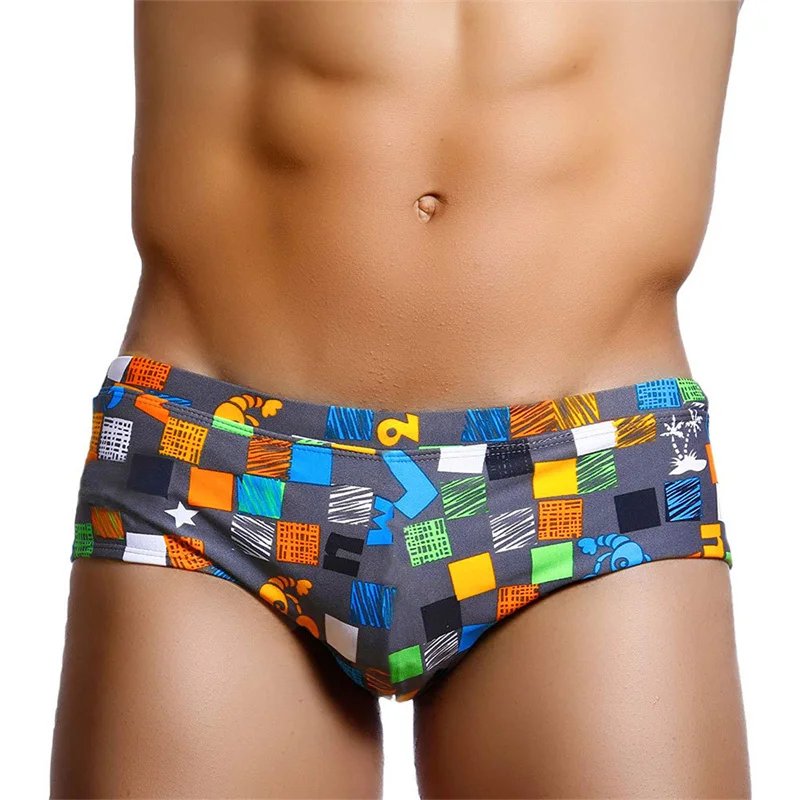 Mens Swimsuit Swim Trunks Surf Beach Shorts Quick Dry Swimwear Bathing Trunks Boxer Bathing Suits Beachwear Boardshort