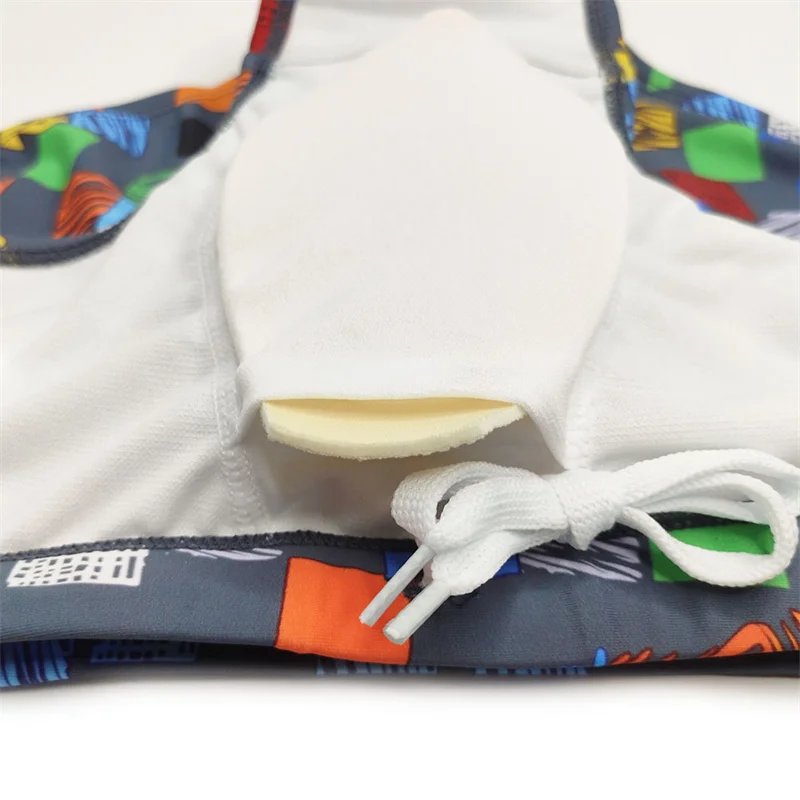 Mens Swimsuit Swim Trunks Surf Beach Shorts Quick Dry Swimwear Bathing Trunks Boxer Bathing Suits Beachwear Boardshort