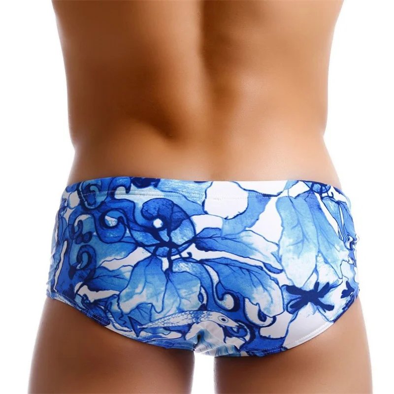 Mens Swimsuit Swim Trunks Surf Beach Shorts Quick Dry Swimwear Bathing Trunks Boxer Bathing Suits Beachwear Boardshort