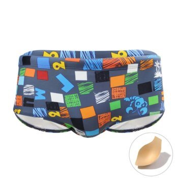 Mens Swimsuit Swim Trunks Surf Beach Shorts Quick Dry Swimwear Bathing Trunks Boxer Bathing Suits Beachwear Boardshort