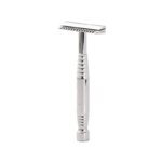 YAQI Romulus Open Comb Polished 316 stainless Steel AC Blade Single-edged Mens Shaving Safety Razor