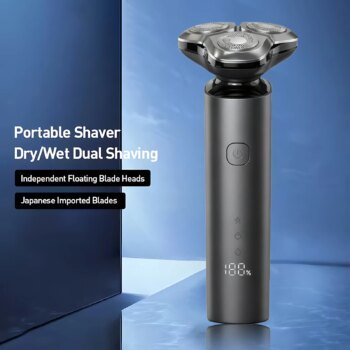 2026 New Electric Shaver Enhanced Shaving Machine Razors for Men Waterproof Dry Wet Shaving Beard Trimmer