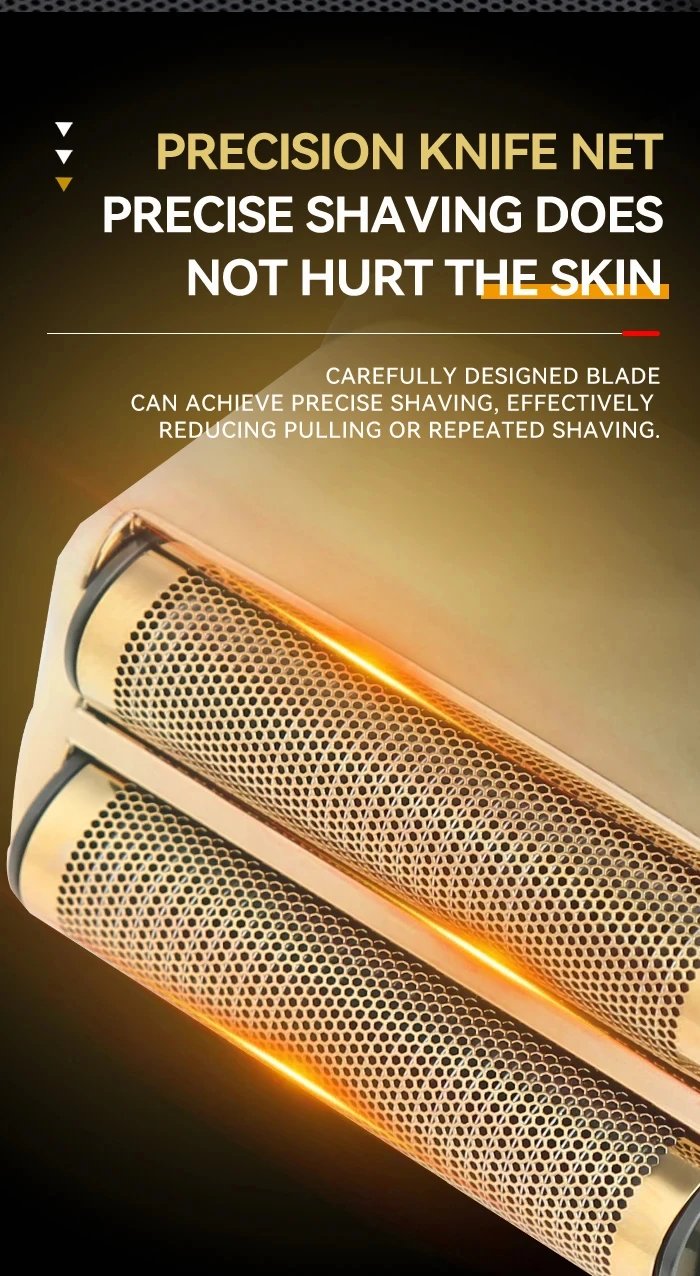 Kemei KM-TX10 USB Charging Electric Shaver For Men Rechargeable Bald Head Razor Beard Trimmer Shaving Machine