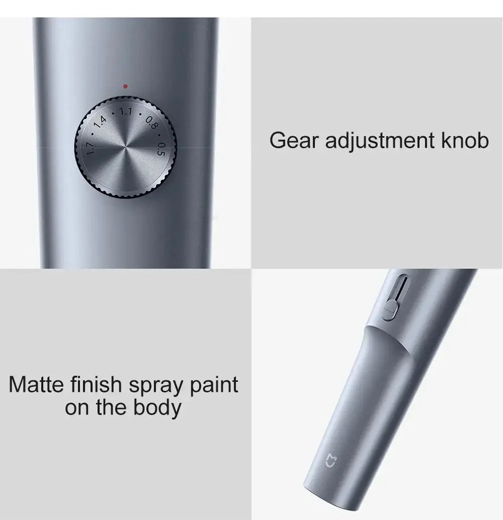 Mijia Hair Clipper 2 Men Sideburns Electric Shaver Wireless Hair Cutting Trimmer Barber Cutter