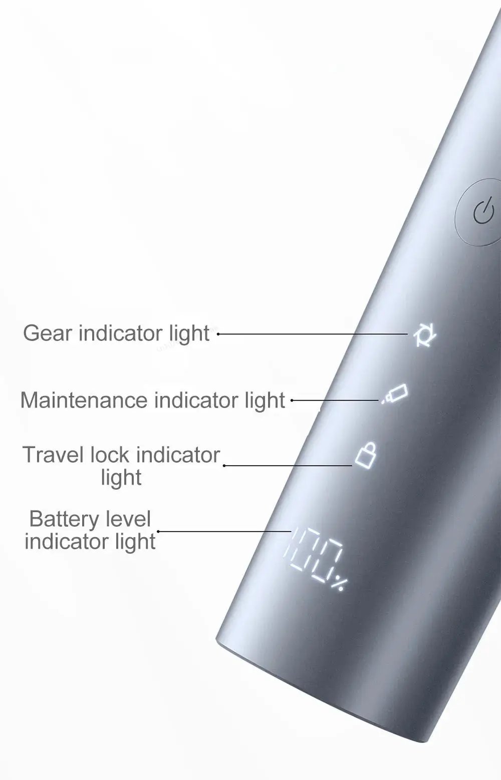 Mijia Hair Clipper 2 Men Sideburns Electric Shaver Wireless Hair Cutting Trimmer Barber Cutter