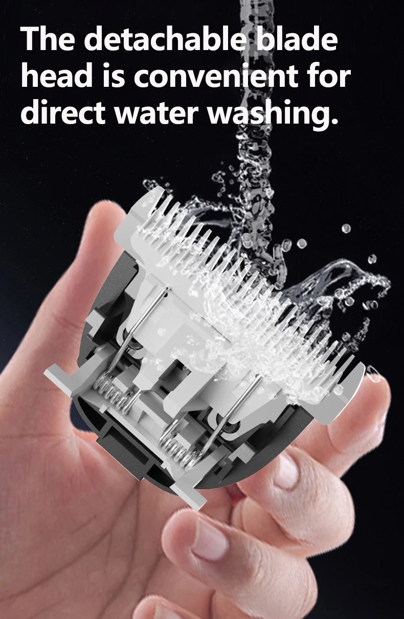 New 2026 Family Expenses Professional Hair Trimmer Machine Hair Clipper Cordless Electric Hair Cutting Barber Trimmer For Men