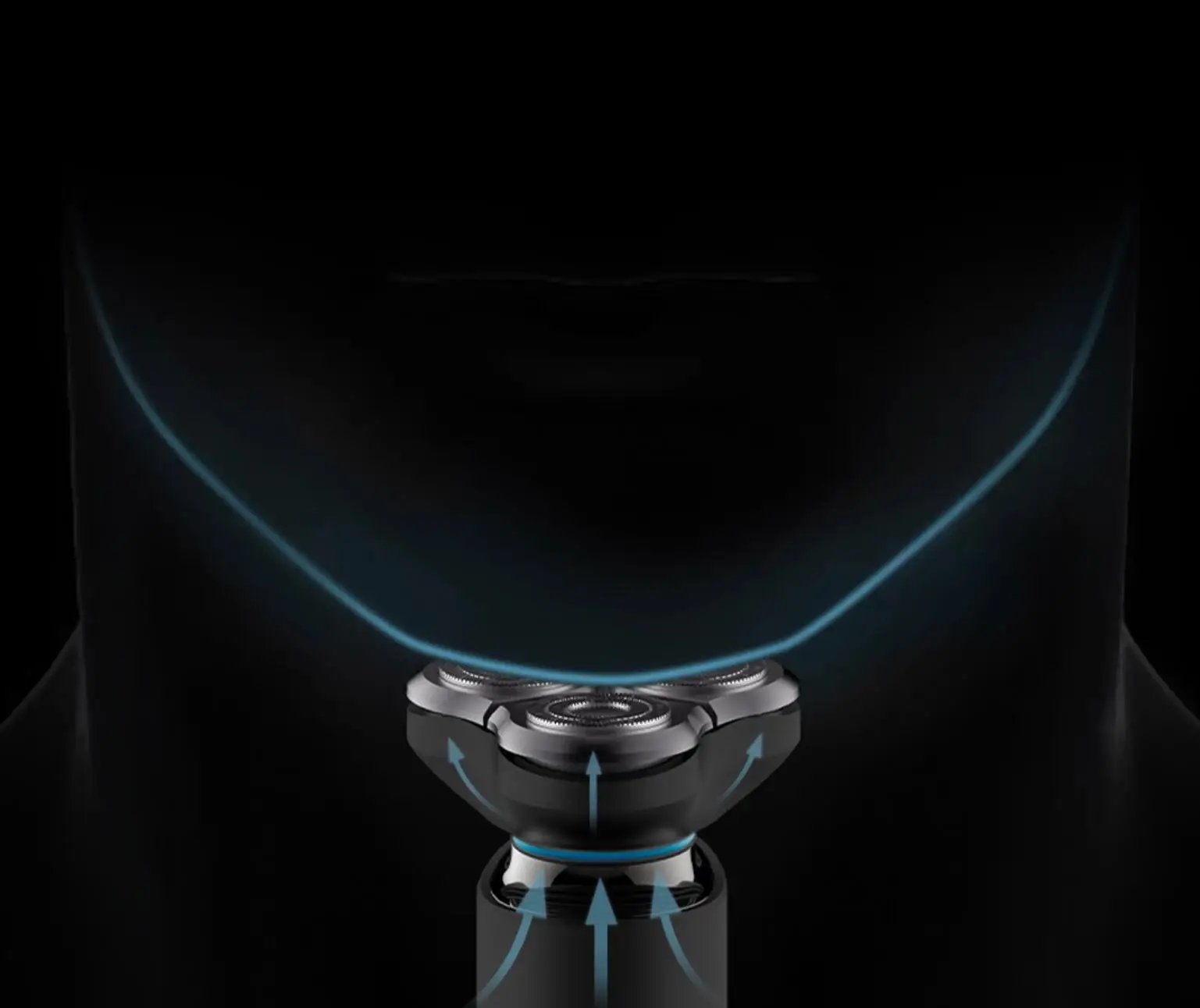 MIJIA S500 Electric Shaver Clipper Triple Blade Trimmer For Men Dry Wet Shaving Washable Beard Hair Cutting Machine Razor