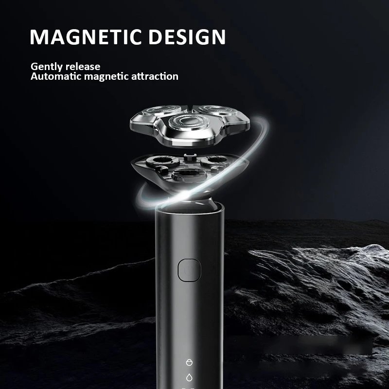 Man Electric Shaver Enhanced Shaving Machine Razors for Men Waterproof Dry Wet Shaving Beard Trimmer