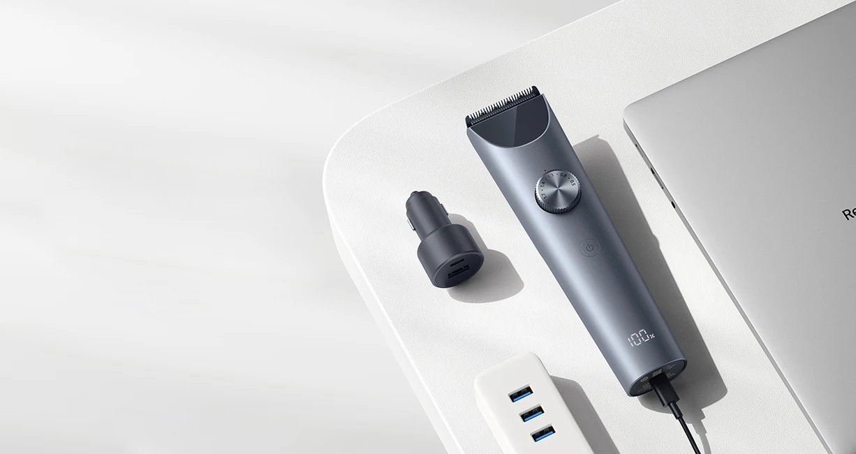 MIJIA Hair Clipper 2 Cutting Machine Trimmer Professional Clippers Titanium Alloy Blade Rechargeable Barber Shaver Cutter