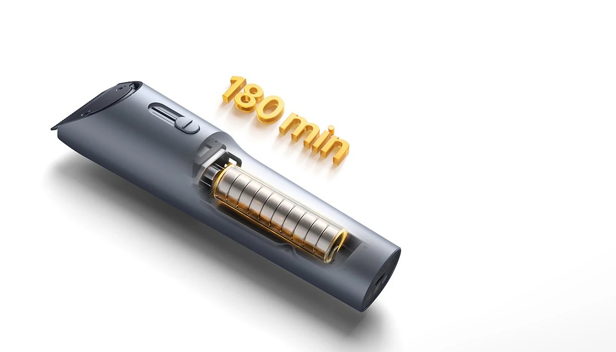 MIJIA Hair Clipper 2 Cutting Machine Trimmer Professional Clippers Titanium Alloy Blade Rechargeable Barber Shaver Cutter