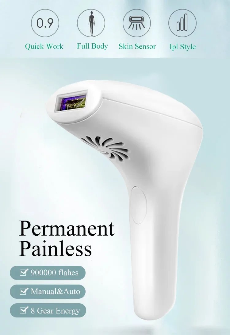 Professional Permanent Laser Depilator IPL Hair Removal For Whole Body, Depilator Remover Permanent Women Home Use Devices