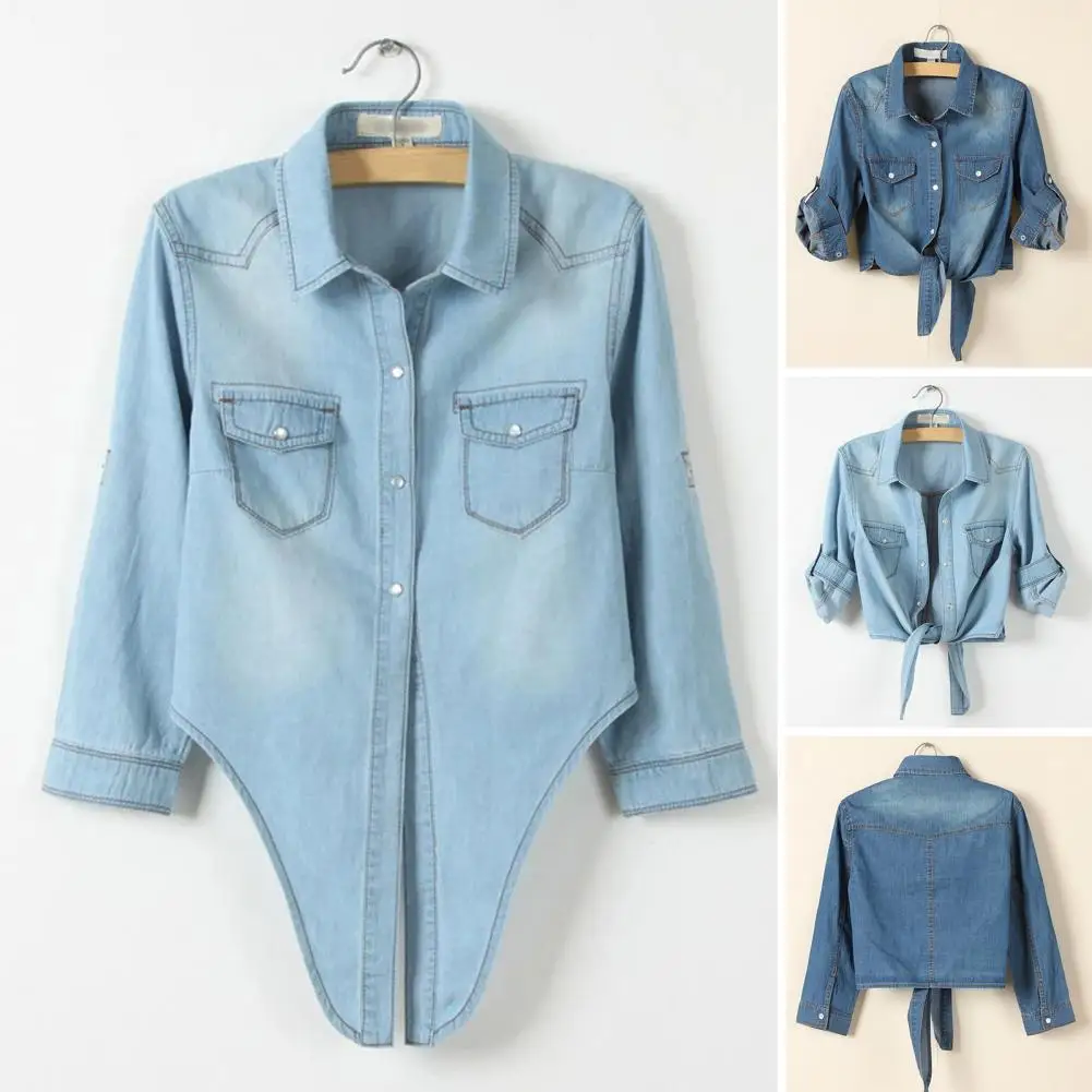 Tie Knot Denim Jacket Tie Knot Denim Jacket