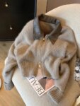 Cropped Cardigan Women's Knitted Sweater Jacket