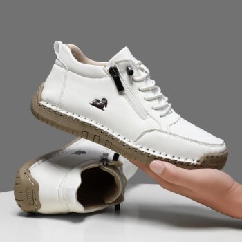 ClassicGrip Leather Flats