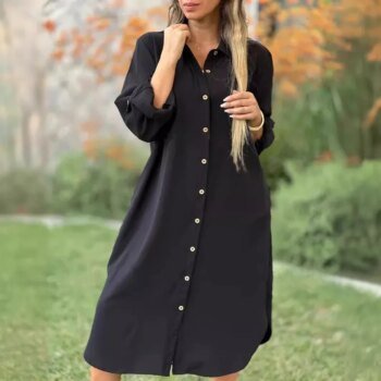 SoftFit Shirt Dress