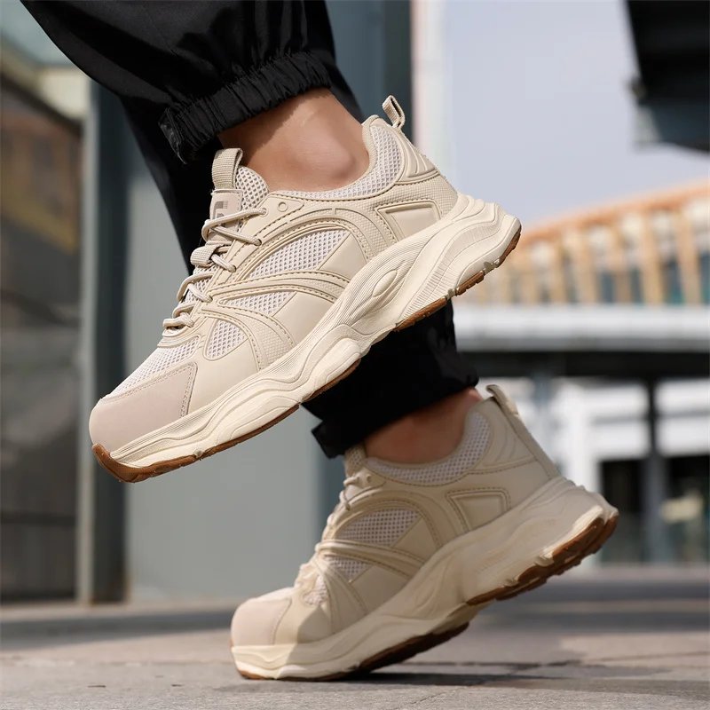 Summer Breathable Shock Absorption Work Protection Function Shoes Steel Toe Anti Smashing Anti Piercing Construction Boots