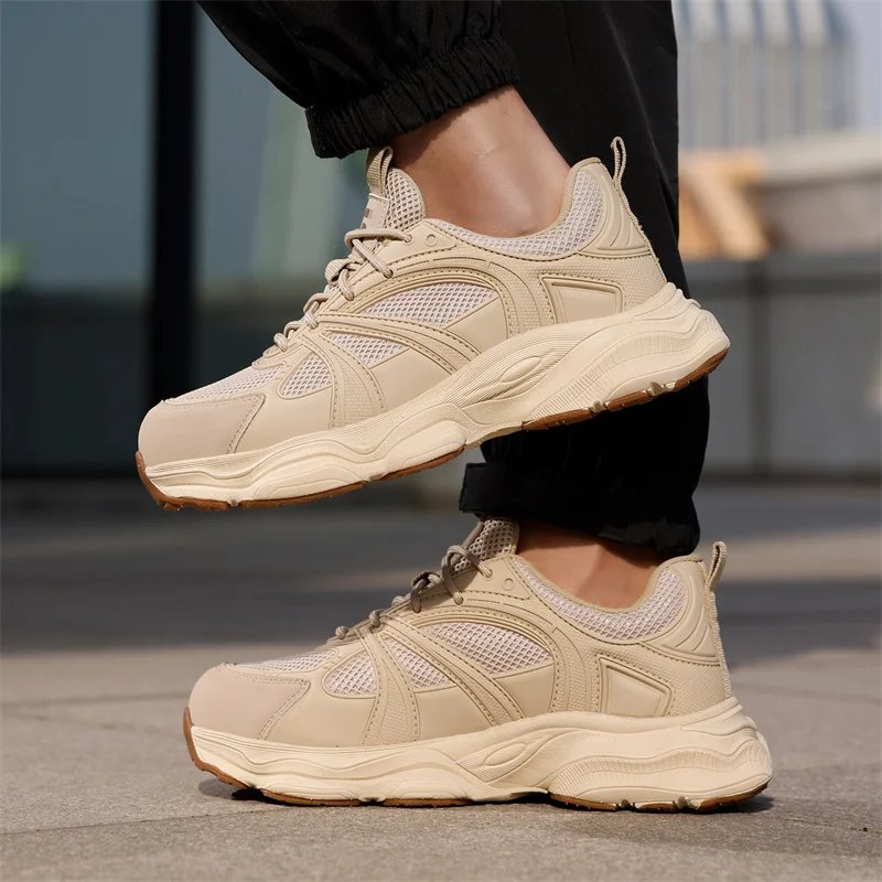 Summer Breathable Shock Absorption Work Protection Function Shoes Steel Toe Anti Smashing Anti Piercing Construction Boots