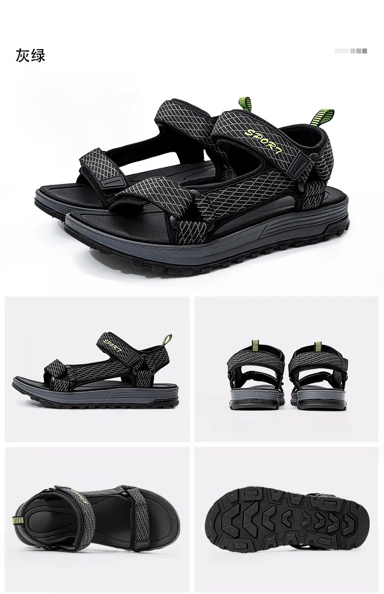 Summer Men Sandals Fashion Leisure Beach Holiday Sandals for Mens Lightweight Shoes New Outdoor Comfortable Casual Sandals
