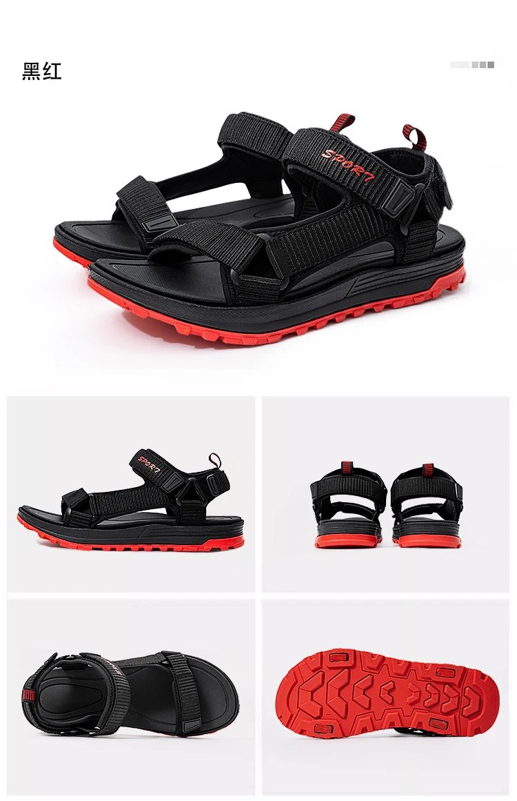 Summer Men Sandals Fashion Leisure Beach Holiday Sandals for Mens Lightweight Shoes New Outdoor Comfortable Casual Sandals