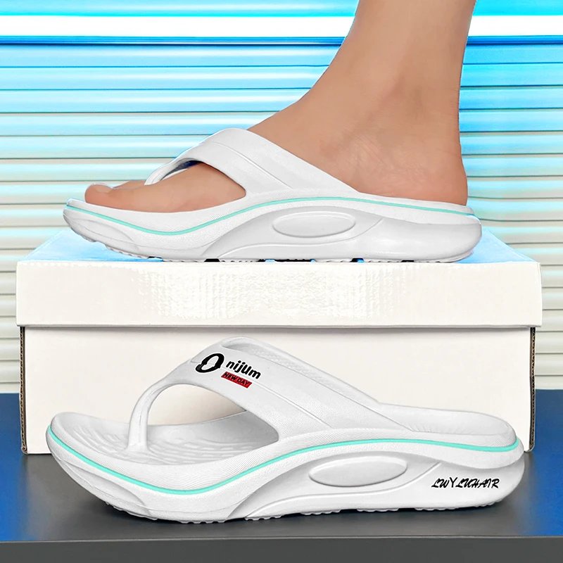 Men's Slippers Flip Flops Outdoor Indoor Comfortable Soft Slides Casual Shoes Men Beach Sandals Outdoor Men Women Home Slippers