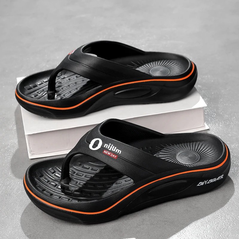 Men's Slippers Flip Flops Outdoor Indoor Comfortable Soft Slides Casual Shoes Men Beach Sandals Outdoor Men Women Home Slippers