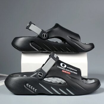 New Men's Massage Slippers Indoor Outdoor Sandals Beach Casual Shoes Comfortable Slides Men Women Home Slippers Big Size 46 47