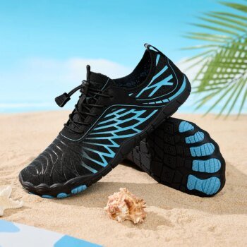 Women Men Aqua Shoes Beach Barefoot Water Sneakers Unisex Lightweight Quick Dry Outdoor Upstream Wading Swimming Fishing Shoe