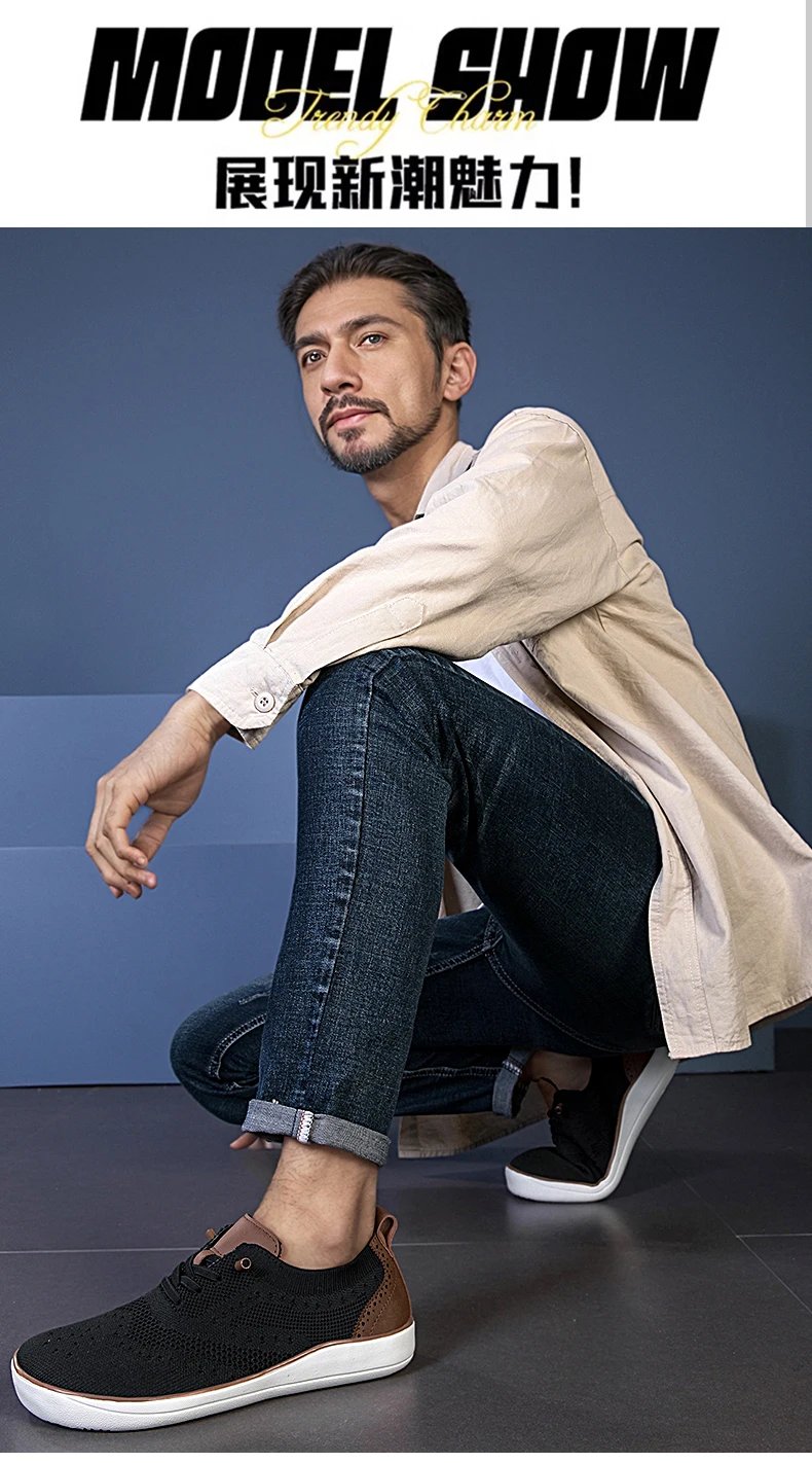 Men's wide shoes, large size casual shoes, suitable for people with fat feet wide feet, soft and light walking shoes