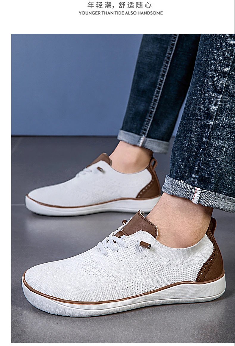 Men's wide shoes, large size casual shoes, suitable for people with fat feet wide feet, soft and light walking shoes